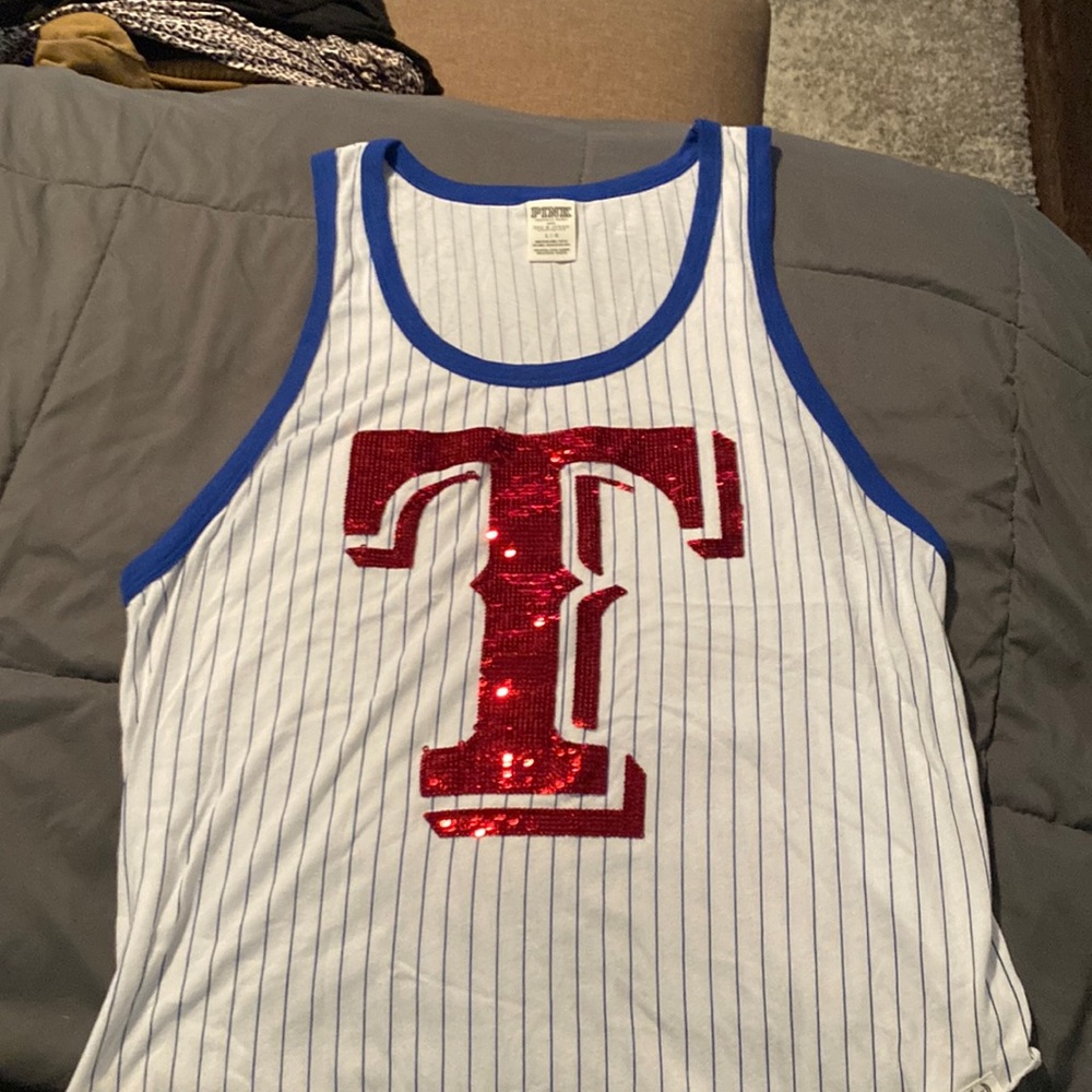 PINK Texas Rangers Tank